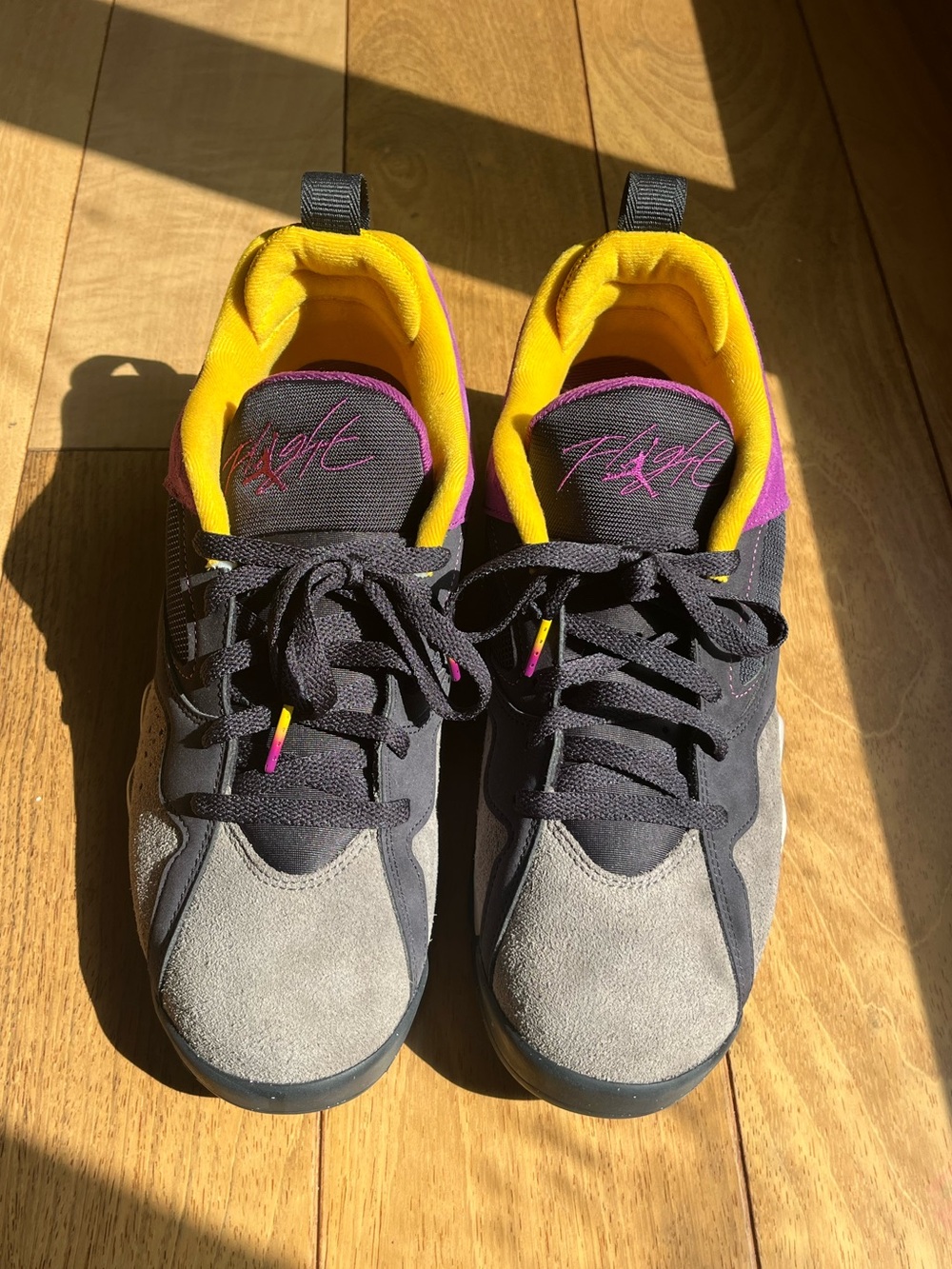 NWOB Nike Air Jordan MVP 92 “Viotech” Oil Gray Sneakers Men’s Sz 11.5